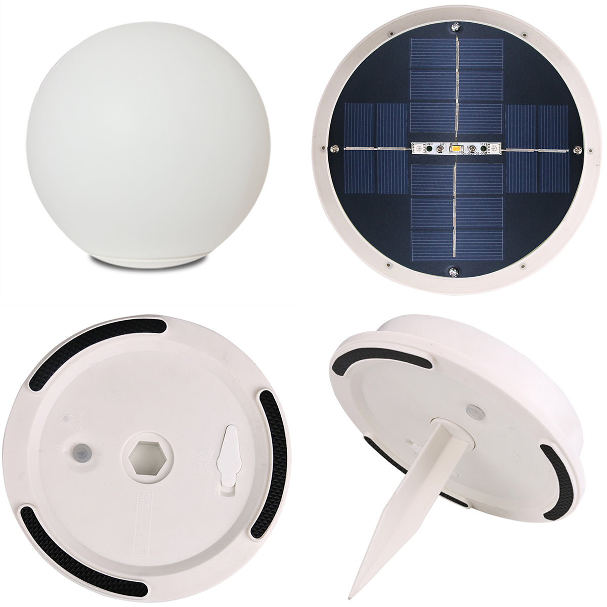 IP65 Solar LED Glow Ball Light | 40cm Diameter | 16 Colour RGB Remote Control