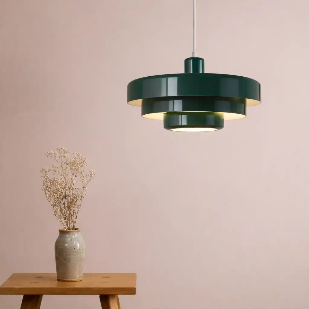 Pendant Light Mid-Century Danish Inspired | Iron | D35cm | E26 E27 110-120V