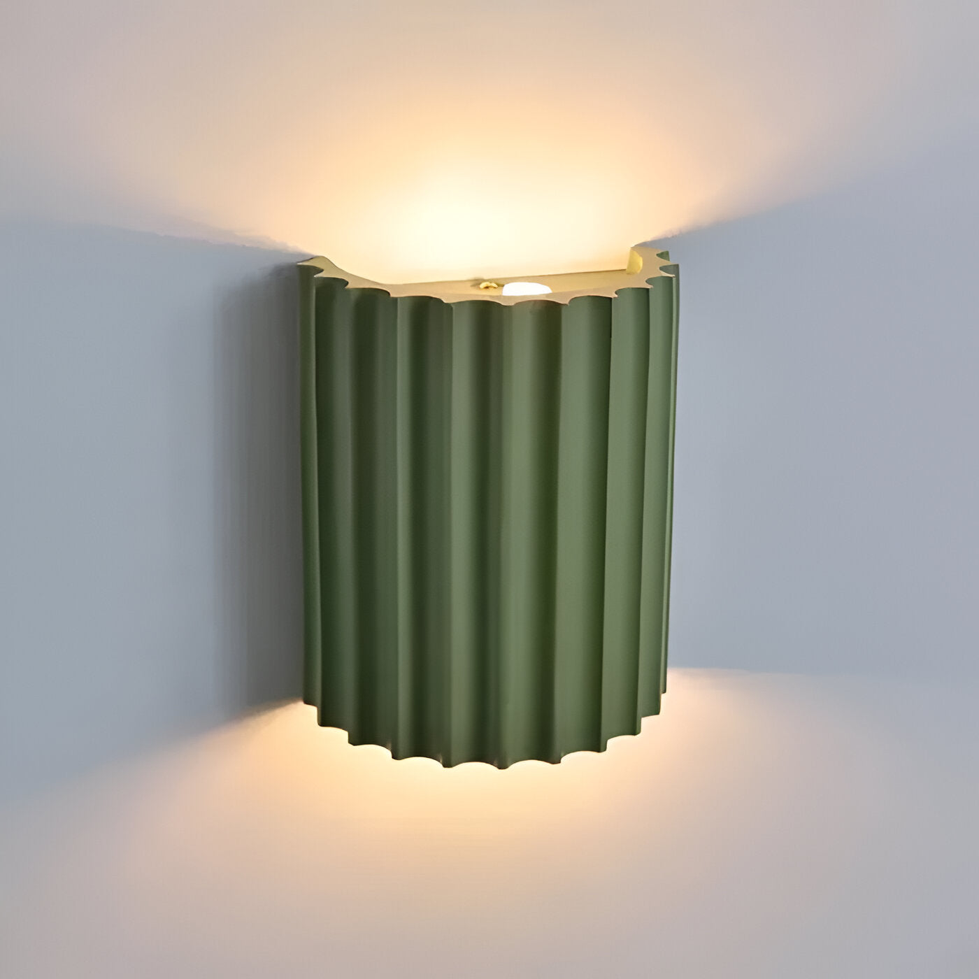 Nordic Resin Plaster Wall Light | 14cm x 16cm | G9 LED 10W | 3000K Warm Light