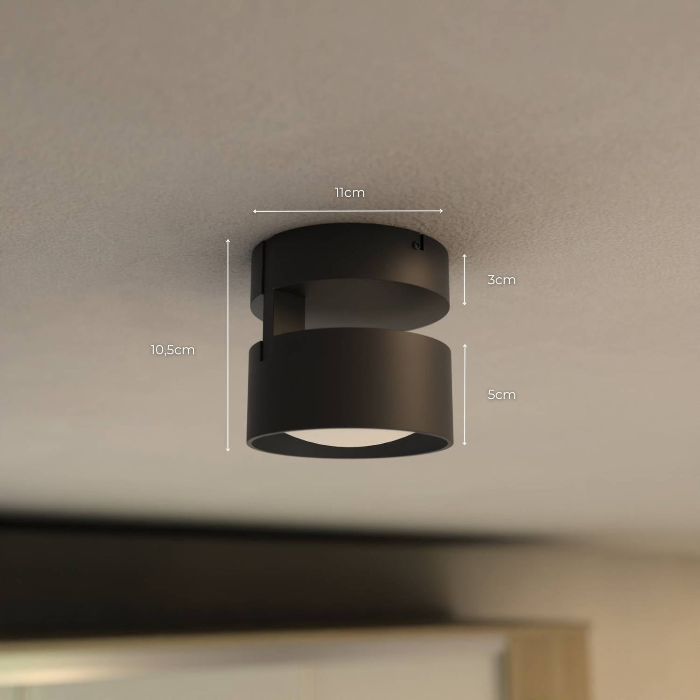 Sava Ceiling Lamp | Modern Flush Mount Ceiling Light
