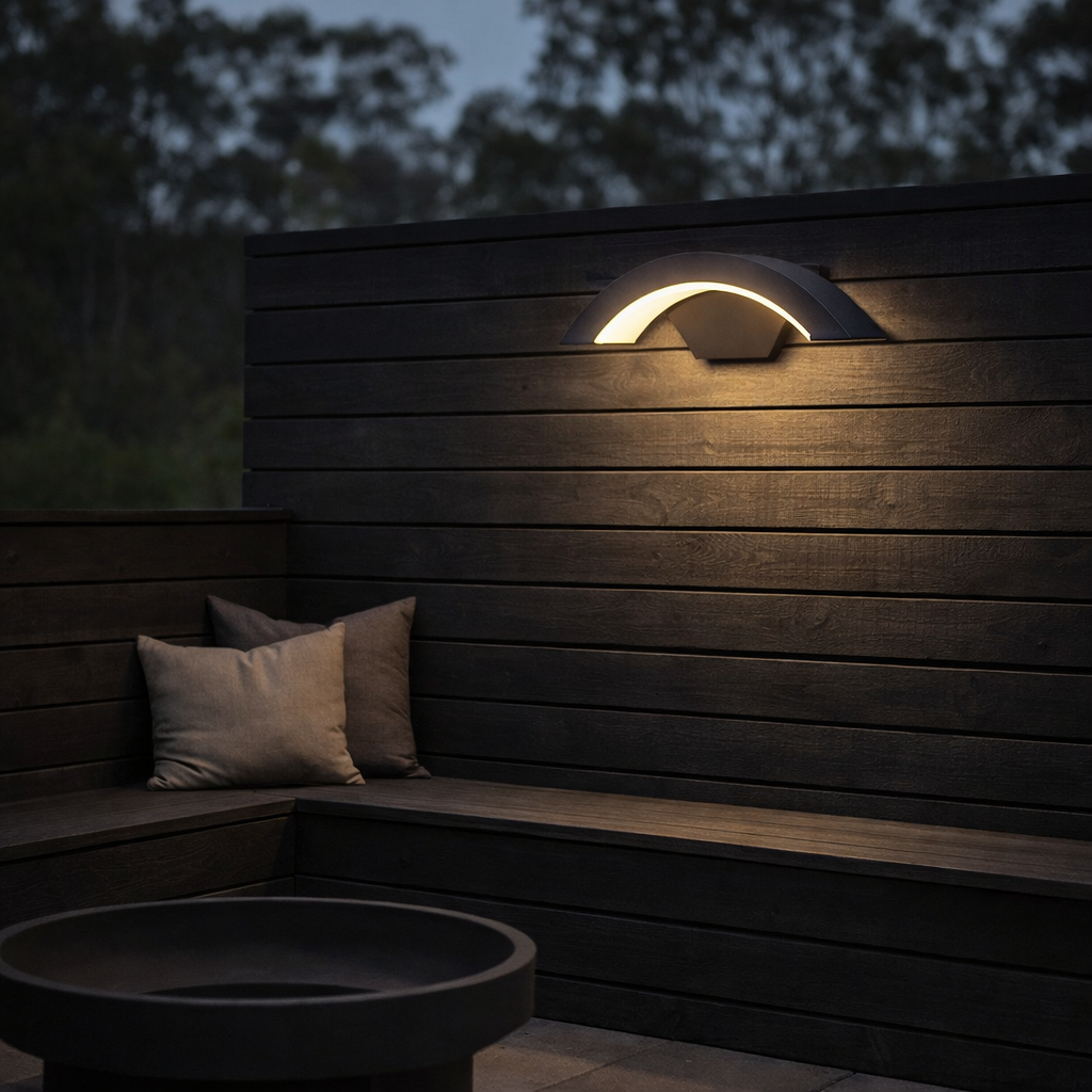 Outdoor Wall Light Modern IP65 Waterproof | 10 x 27 cm | 240V Aluminum LED