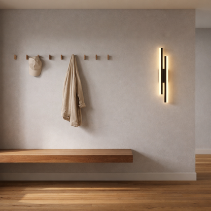 Acrylic LED Wall Sconce Iron Decor | 65cm Height | 20W 1660 Lumens 240V