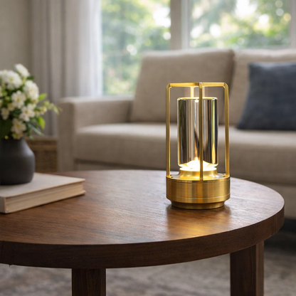 Portable Touch Dimmable Table Lamp | 17.5cm Height | 3000K 4500K 6000K LED