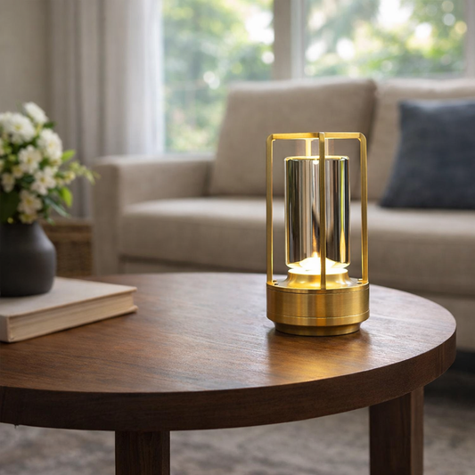 Portable Touch Dimmable Table Lamp | 17.5cm Height | 3000K 4500K 6000K LED