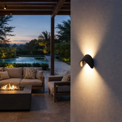Adjustable LED Wall Light | 16.5cm Height | 3000K Warm Up Down Beam 6W