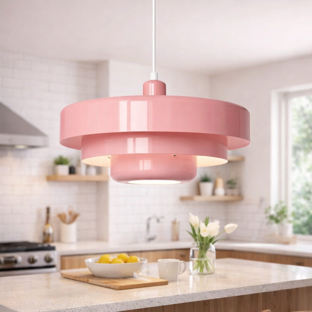 Pendant Light Mid-Century Danish Inspired | Iron | D35cm | E26 E27 110-120V
