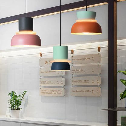 Nordic Colorful Macaron Pendant Light | Scandinavian Charm