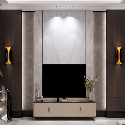 Modern Curl Wall Sconce | Black Metal Indoor Wall Light