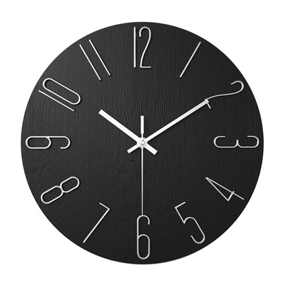 Noble Modern Wall Clock | Minimalist Gold Design