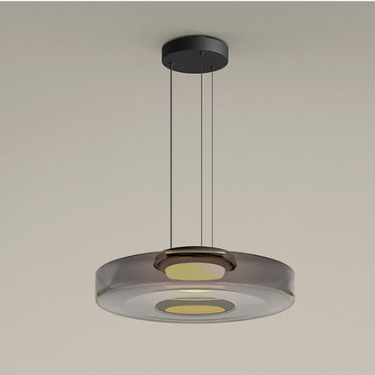 Glass Pendant Lamp | Bauhaus Style Hanging Light