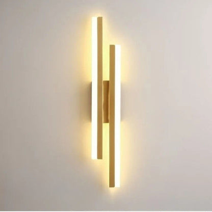 Acrylic LED Wall Sconce Iron Decor | 65cm Height | 20W 1660 Lumens 240V