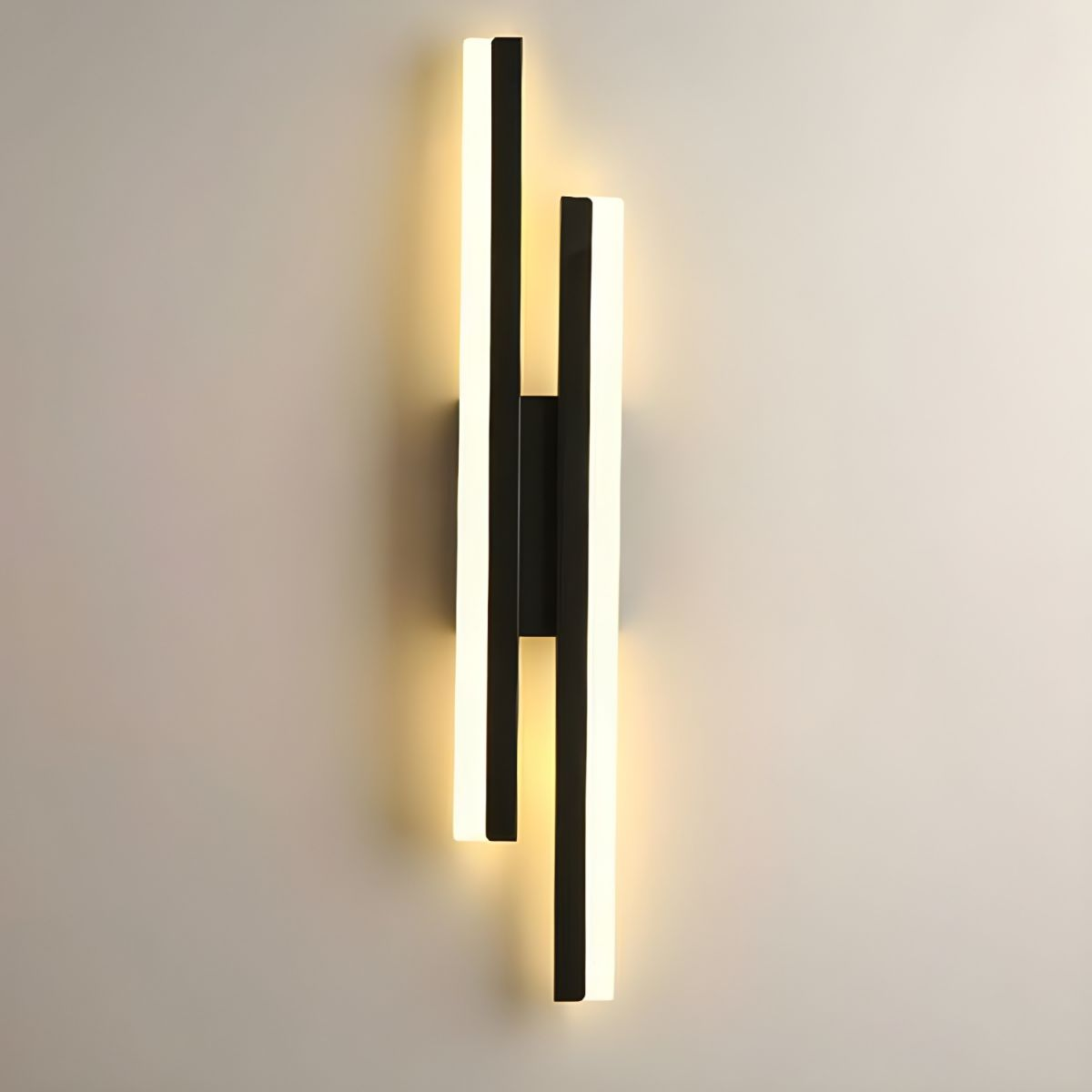Acrylic LED Wall Sconce Iron Decor | 65cm Height | 20W 1660 Lumens 240V
