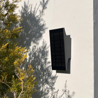 IP54 Solar Up Down Wall Light | Graphite Grey 700LM | 3000K Warm White