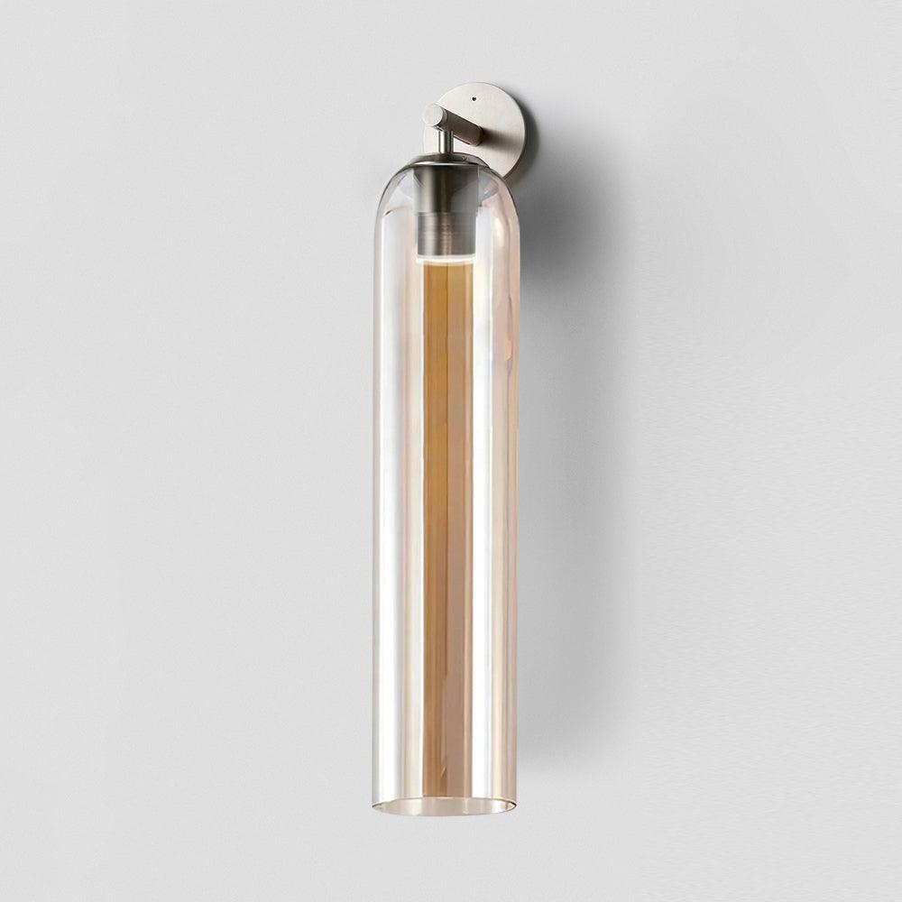 Art Glass Sconce Modern Wall Light | 12 x 6 x 4 Inch | E26 60W Max Brass