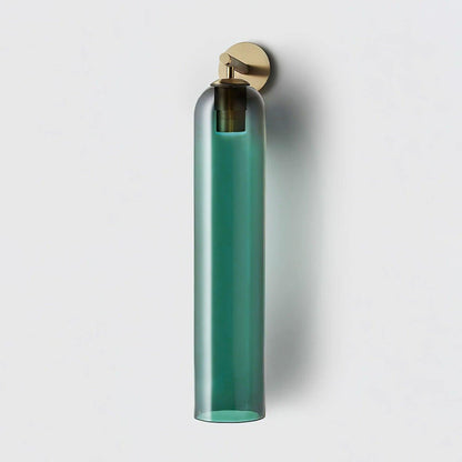 Art Glass Sconce Modern Wall Light | 12 x 6 x 4 Inch | E26 60W Max Brass