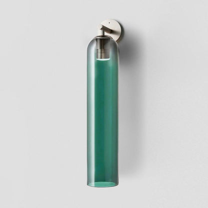 Art Glass Sconce Modern Wall Light | 12 x 6 x 4 Inch | E26 60W Max Brass