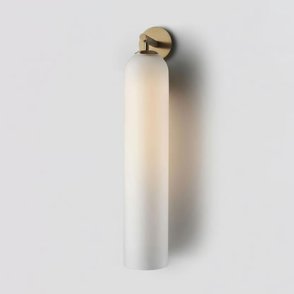 Art Glass Sconce Modern Wall Light | 12 x 6 x 4 Inch | E26 60W Max Brass