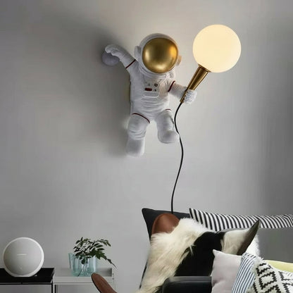 Astronaut LED Wall Light & Table Lamp | 3D Design | Dimmable Touch | 240V