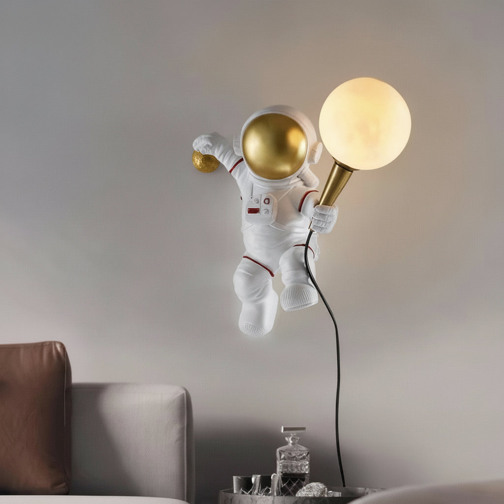 Astronaut LED Wall Light & Table Lamp | 3D Design | Dimmable Touch | 240V