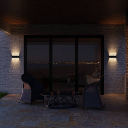 Avenis | Modern Wall Sconce Lighting in White and Gold
