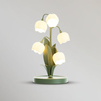 Bell Orchid Table Lamp | Elegant Floral Indoor Light