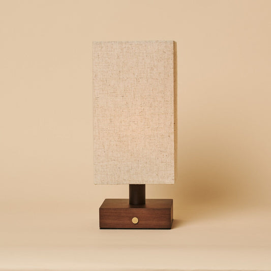 Bob Cordless Wooden Table Lamp | Dimmable Bedside Light