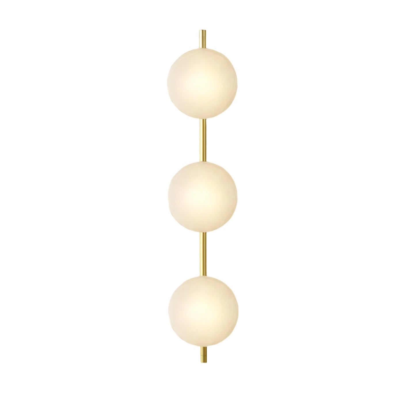 Nordic Round Glass Wave Wall Light | 20cm 38cm 65cm 95cm | 5W Warm LED
