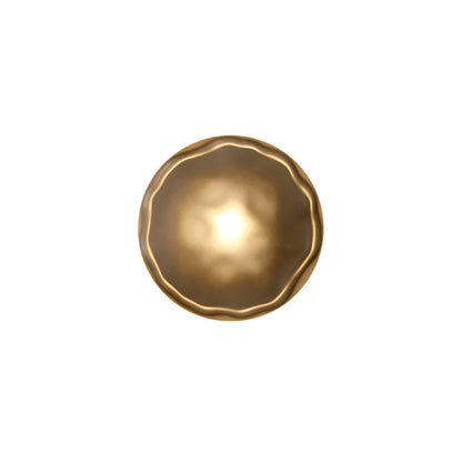 Nordic Round Glass Wave Wall Light | 20cm 38cm 65cm 95cm | 5W Warm LED