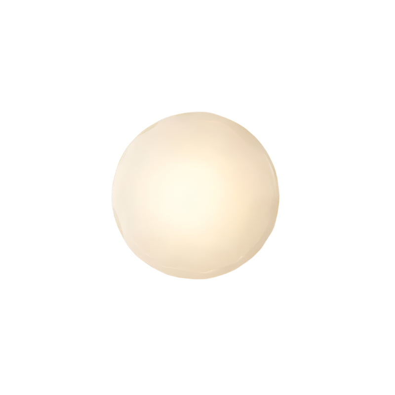 Nordic Round Glass Wave Wall Light | 20cm 38cm 65cm 95cm | 5W Warm LED
