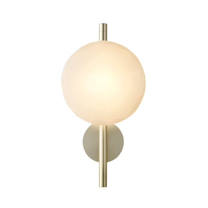 Nordic Round Glass Wave Wall Light | 20cm 38cm 65cm 95cm | 5W Warm LED