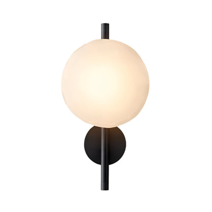 Nordic Round Glass Wave Wall Light | 20cm 38cm 65cm 95cm | 5W Warm LED