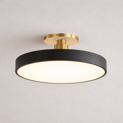 Modern Circular LED Ceiling Flush Mount | 12 to 24 Inch | 48W 7680 Lumens