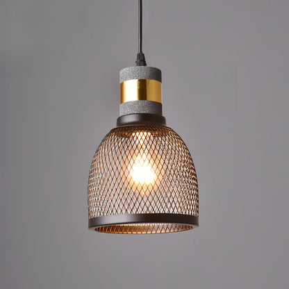 Urban Concrete Pendant Light | Industrial LED Hanging Lamp