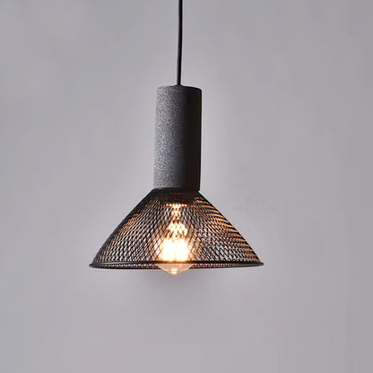 Urban Concrete Pendant Light | Industrial LED Hanging Lamp
