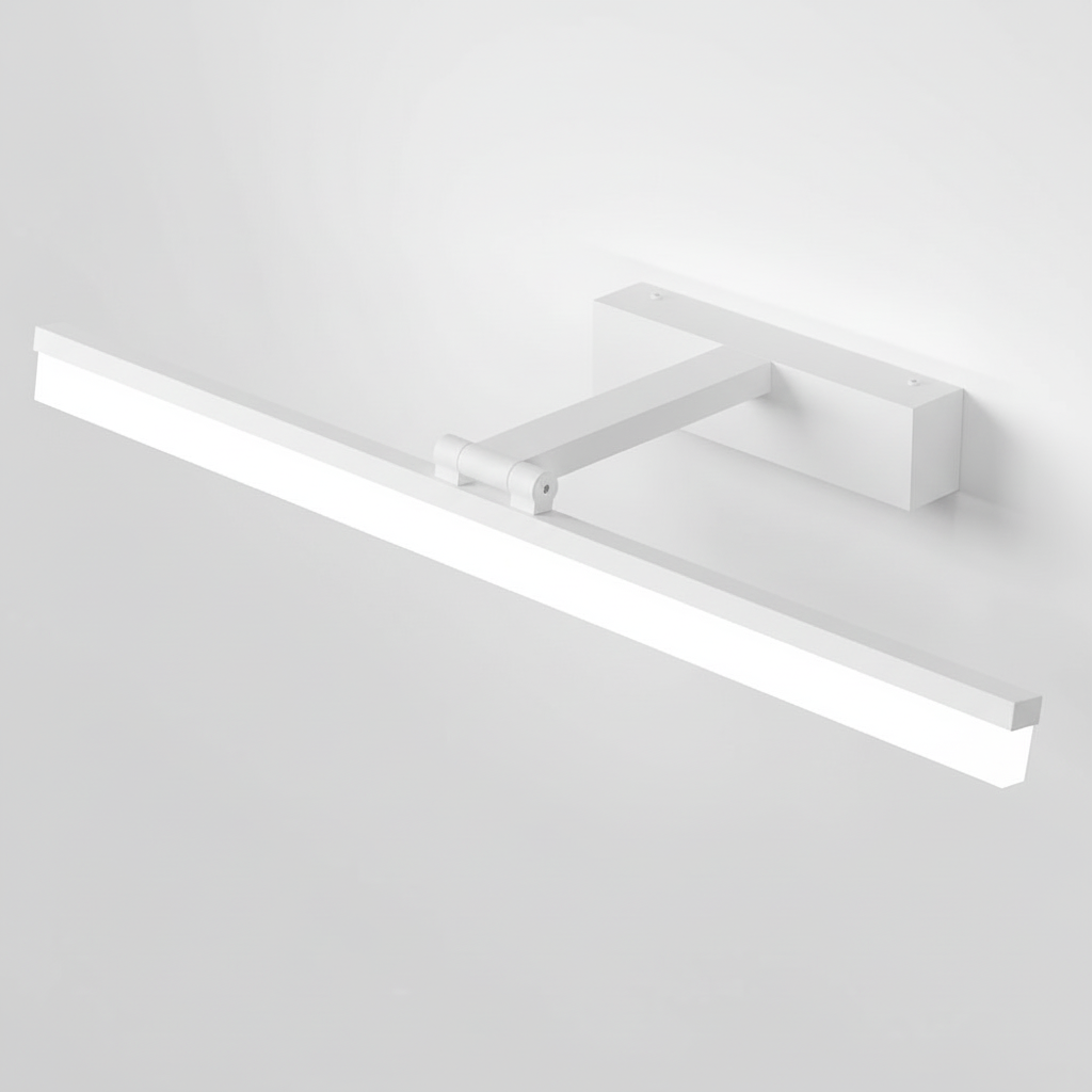 Black LED Bathroom Mirror Wall Light | 15 to 47 Inch | 24W 3 Color LED