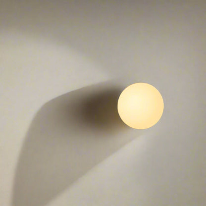 Elara Haus Round Glass Sconce Wall Light | 12cm 15cm 18cm 20cm | 3 Color