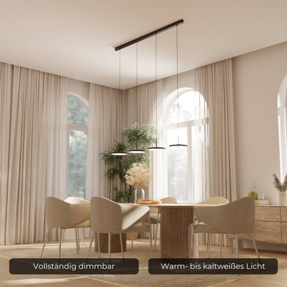 Evanos | Modern Glass Pendant Light for Kitchen Lighting