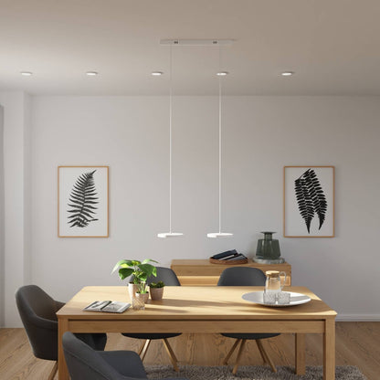 Evanos | Modern Glass Pendant Light for Kitchen Lighting