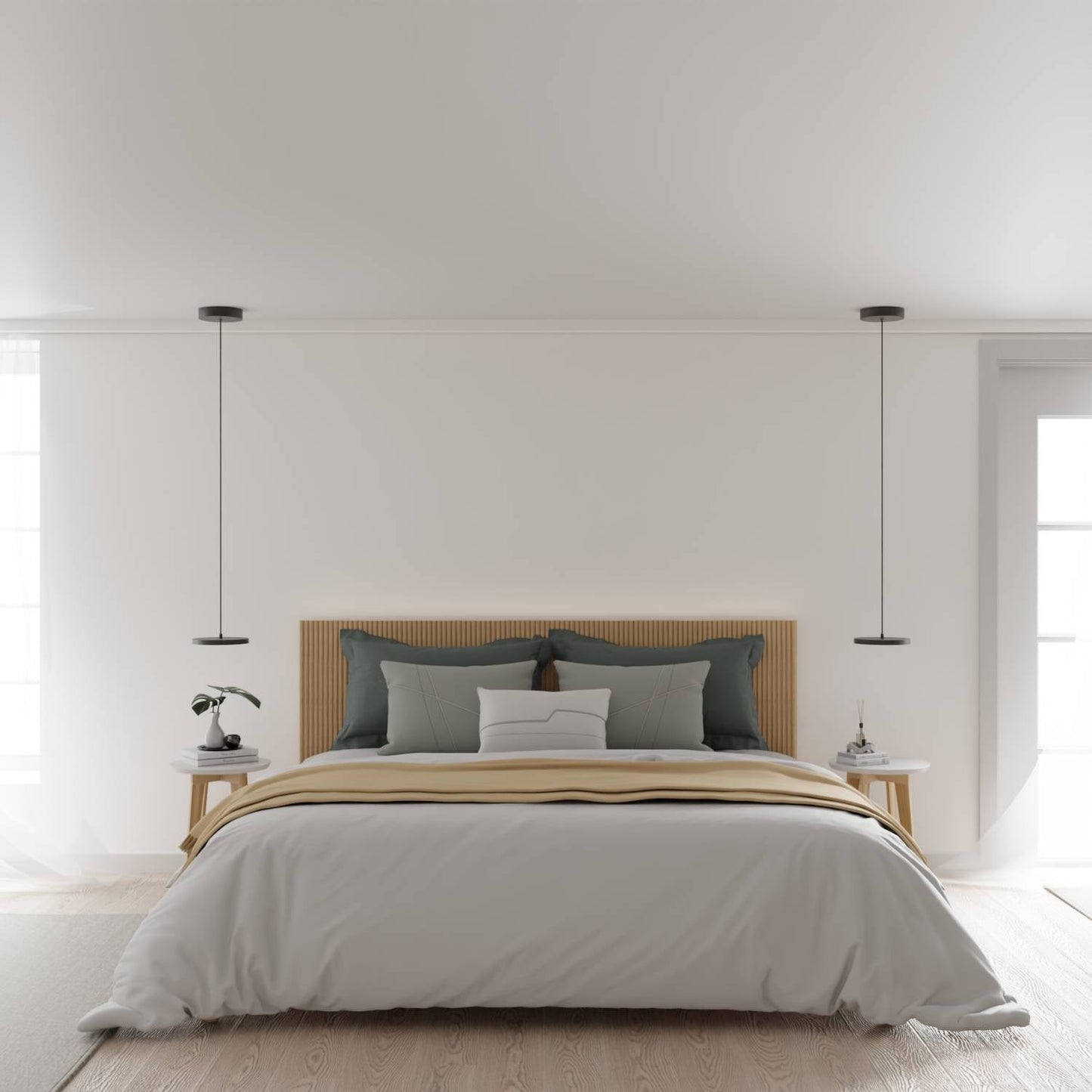 Evanos | Modern Glass Pendant Light for Kitchen Lighting