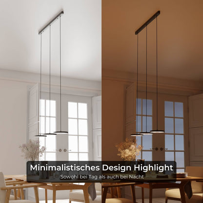 Evanos | Modern Glass Pendant Light for Kitchen Lighting