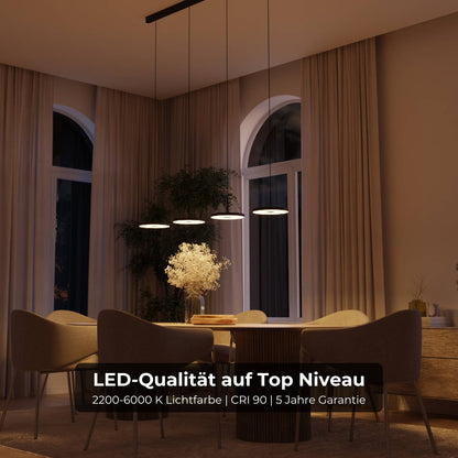Evanos | Modern Glass Pendant Light for Kitchen Lighting