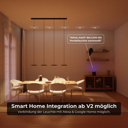 Evanos | Modern Glass Pendant Light for Kitchen Lighting