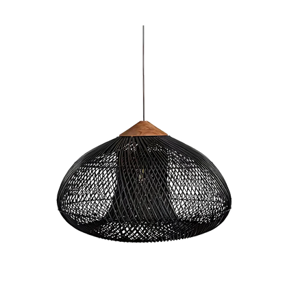 ndmade Wisteria Rattan Pendant Light | 40cm 50cm 60cm | Natural 3000K LED