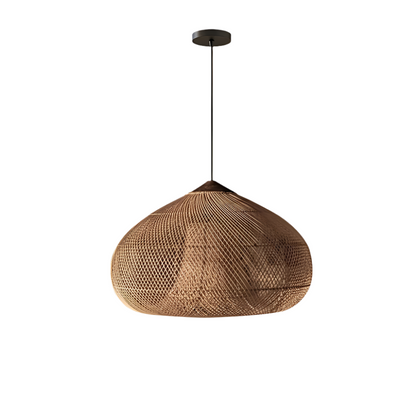 ndmade Wisteria Rattan Pendant Light | 40cm 50cm 60cm | Natural 3000K LED