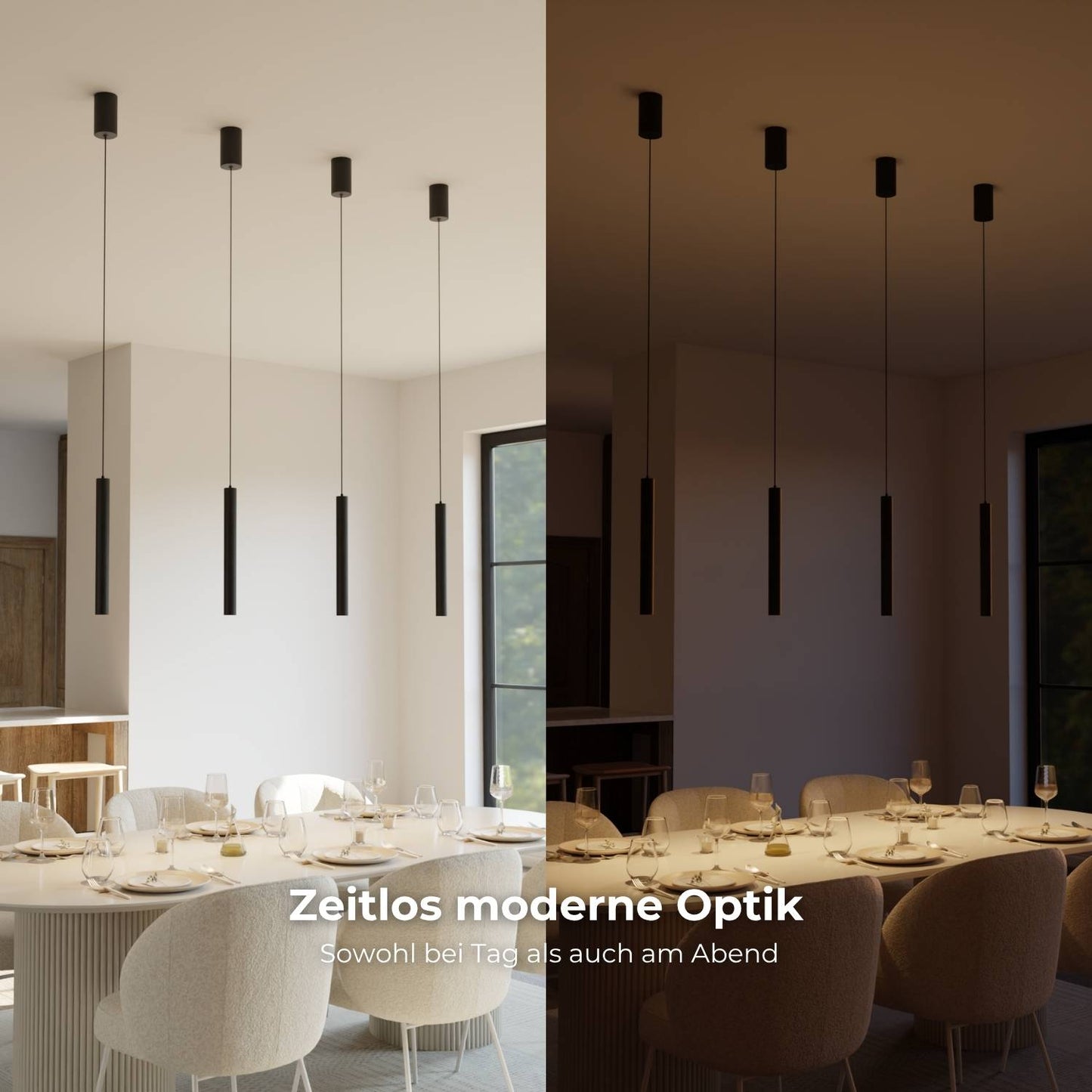 Hovaro | Elegant Kitchen Pendant Lighting with Glass Accents