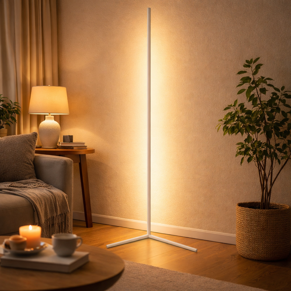 Kyoto Intelligent Floor Lamp RGB & 3-Color Dimmable | 142cm | Aluminum USB-C