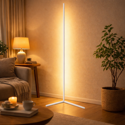 Kyoto Intelligent Floor Lamp RGB & 3-Color Dimmable | 142cm | Aluminum USB-C