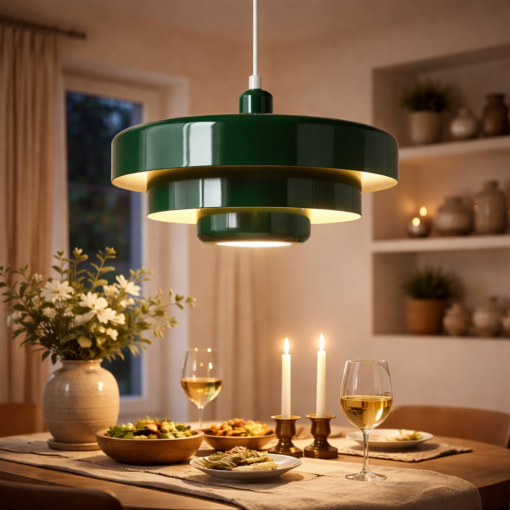 Pendant Light Mid-Century Danish Inspired | Iron | D35cm | E26 E27 110-120V