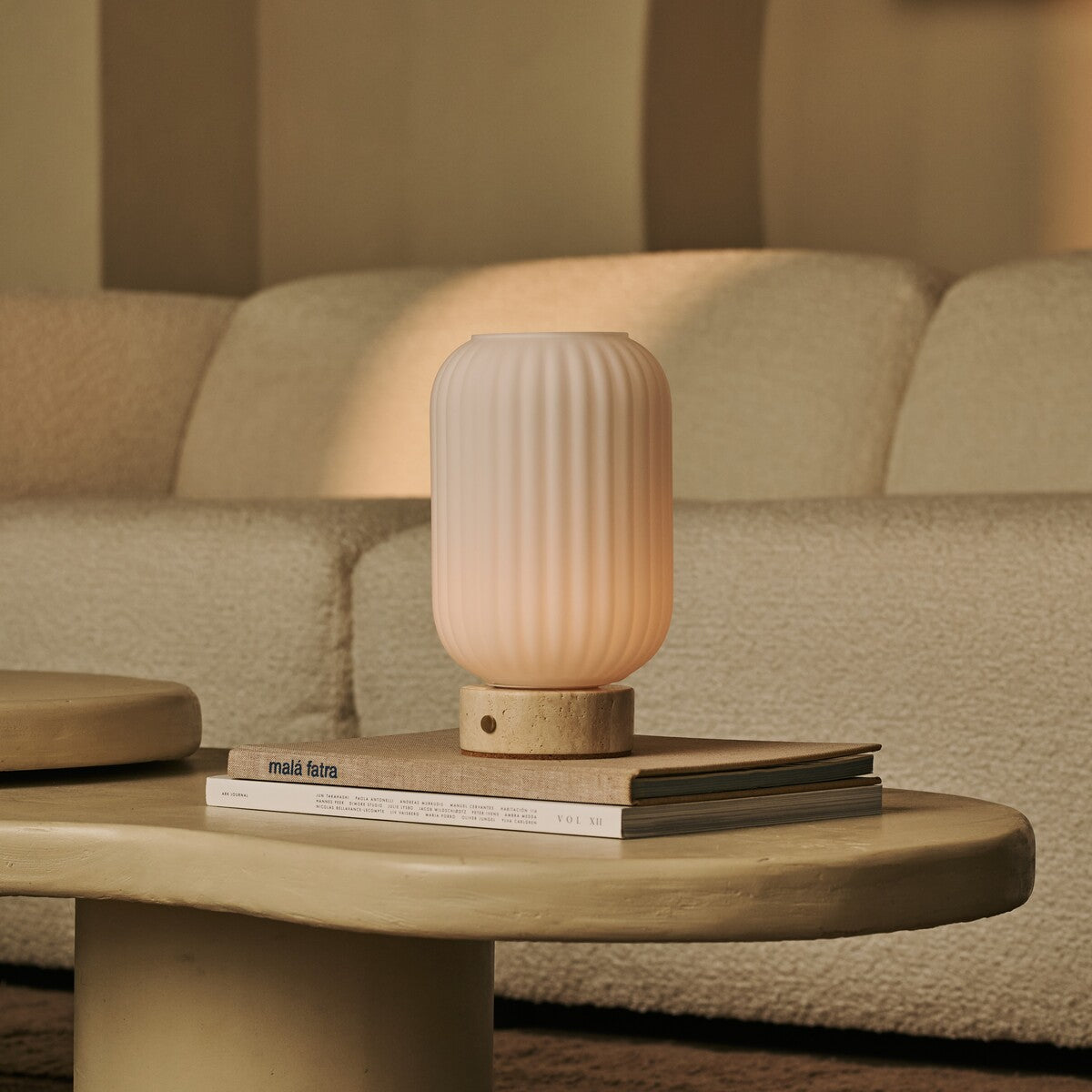 Kota Beige | Rechargeable Table Lamp with Modular Design