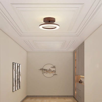Acrylic Round LED Ceiling Light | Modern Hallway & Entrance Fixture